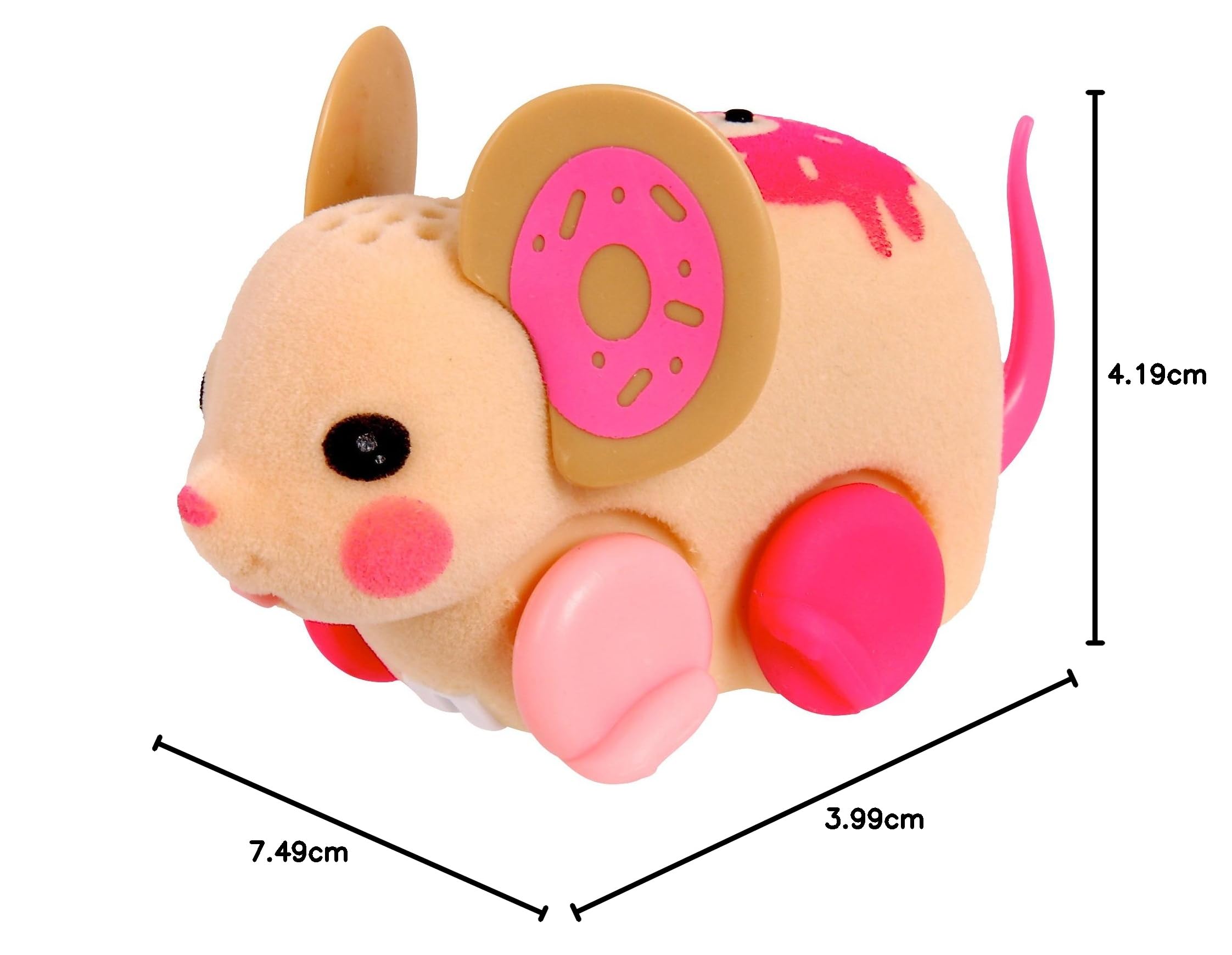 Little Live Pets Lil' Mouse - Bronut | Interactive Electronic Pet Toy for Kids | Perfect for Pretend Play, Birthday Gifts & Collectibles