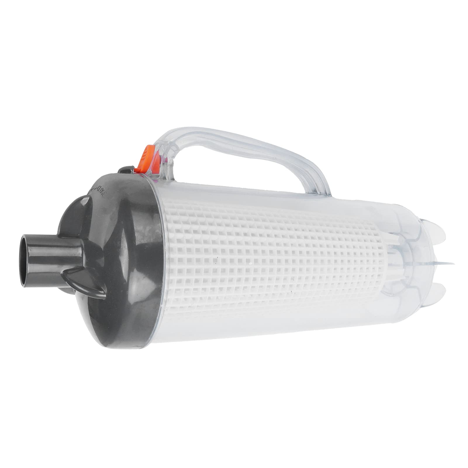 Automatic Pool Vacuum Cleaner with Leaf Canister & Mesh Basket - Efficient Pool Cleaning for Inground & Above Ground Pools