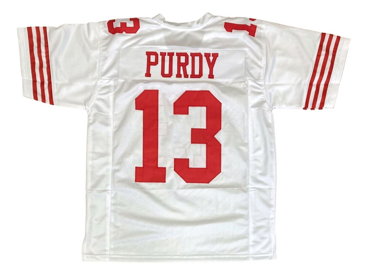 Brock Purdy San Francisco 49ers White Football Jersey - Official NFL Player Jersey for Game Day & Fan Support