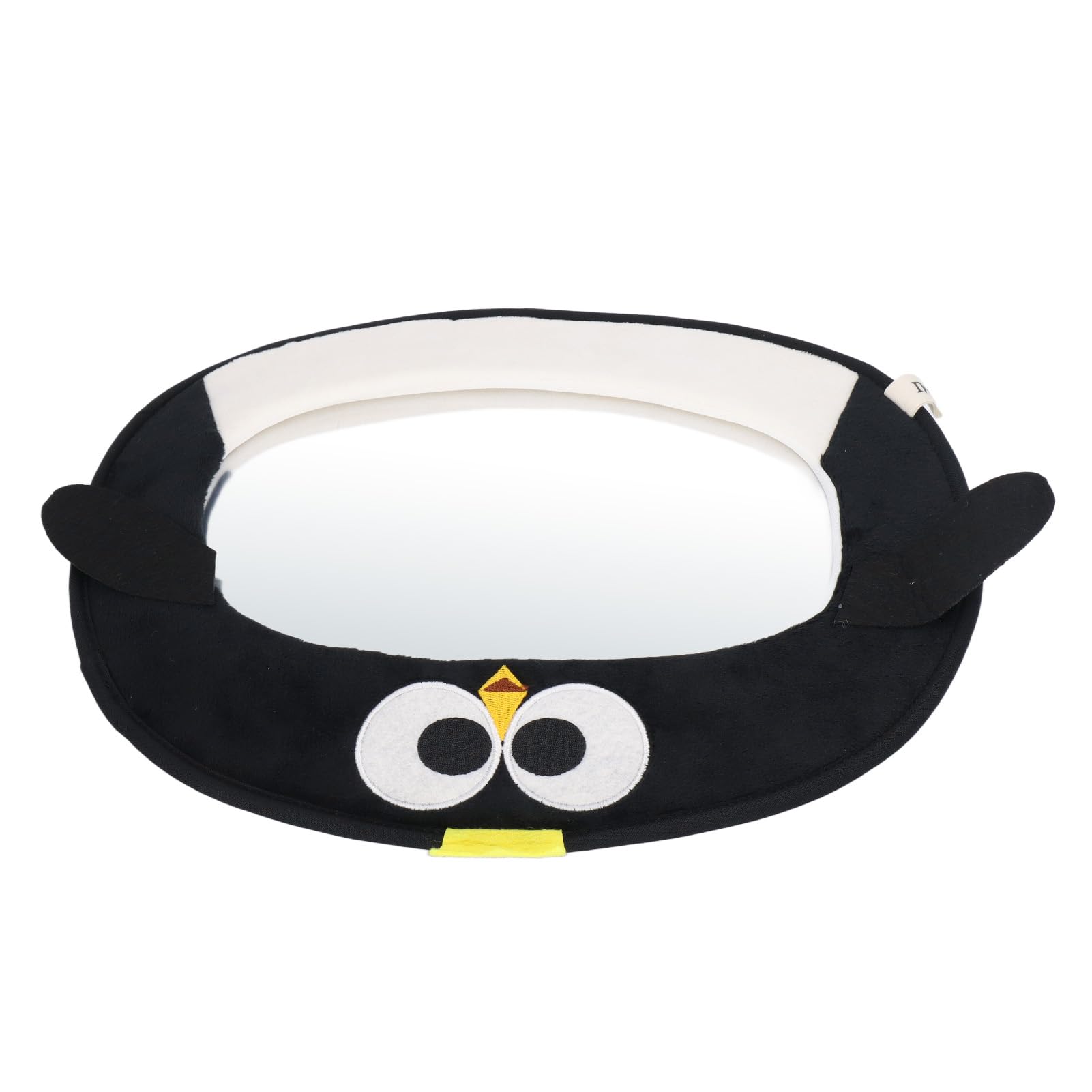 Hyuduo 3D Cartoon Penguin Baby Car Mirror - Acrylic Rearview Safety Seat Mirror for Infant Observation - Perfect for Parents to Monitor Baby in Backseat While Driving