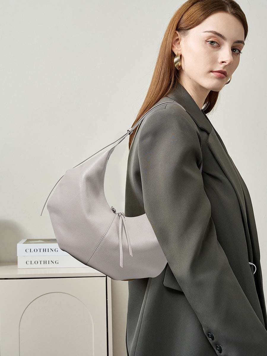 Stylish Women's Crossbody Shoulder Bag - Trendy Curved Design for Everyday Use, Work & Travel | Perfect for Office, Shopping & Outings