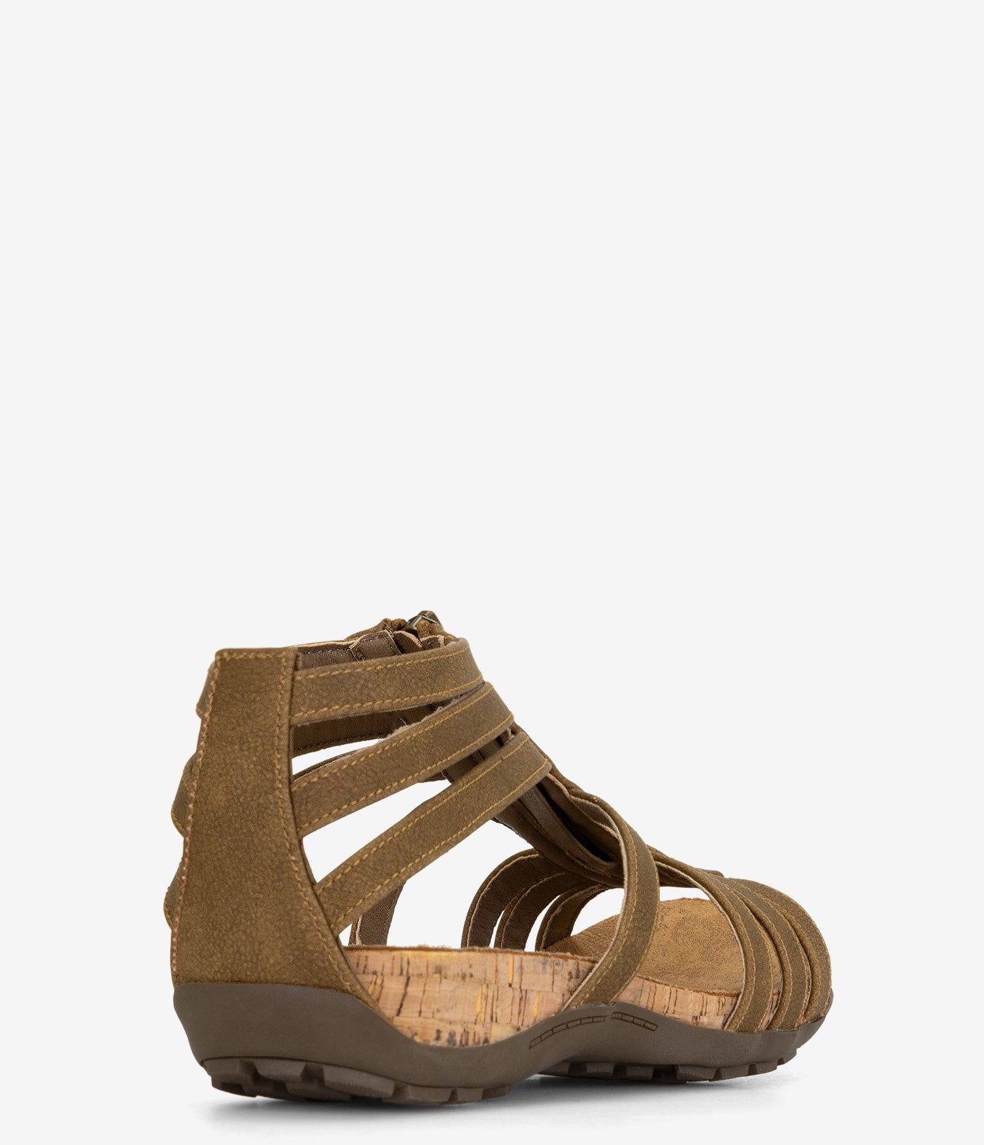 Bearpaw Layla Zipper Sandal for Women - Comfortable Summer Slide Sandals with Adjustable Straps | Perfect for Beach, Pool, and Casual Outings