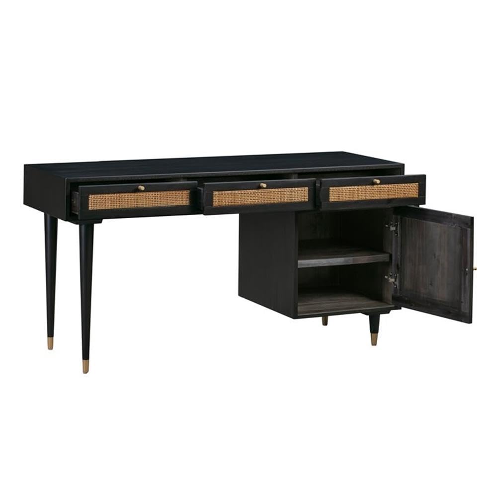 TOV Sierra Noir Desk - Modern Home Office Furniture