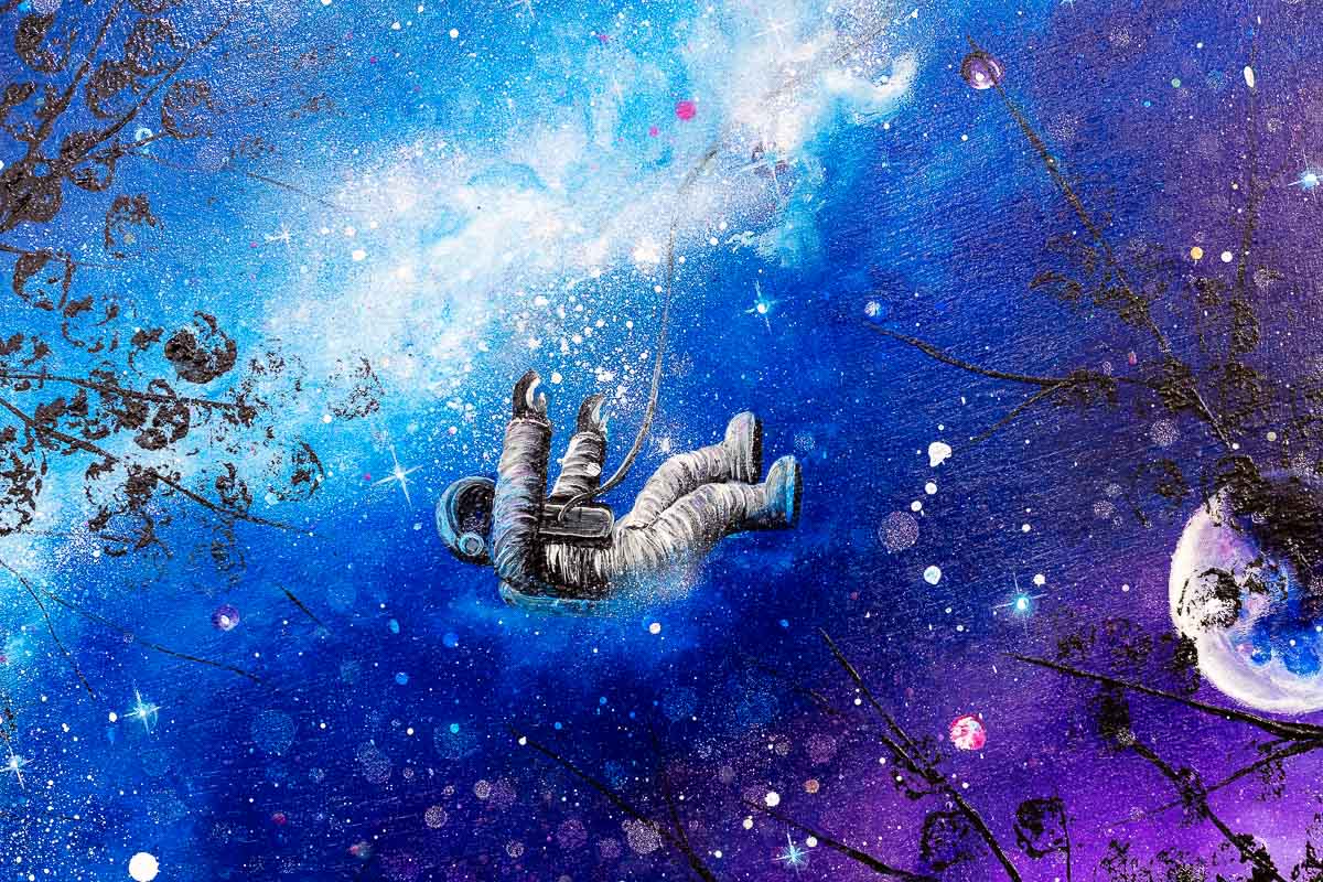 A World of Our Own - Original Artwork for Home & Office Decor | Perfect for Living Rooms, Bedrooms, and Workspaces