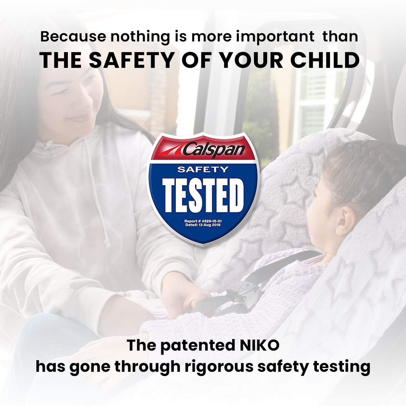 Niko USA NIKO Easy Wash Children's Car Seat Cover & Liner - Waterproof & Breathable Baby Car Seat Protector for Infants & Toddlers - Perfect for Travel, Daily Commute & Road Trips