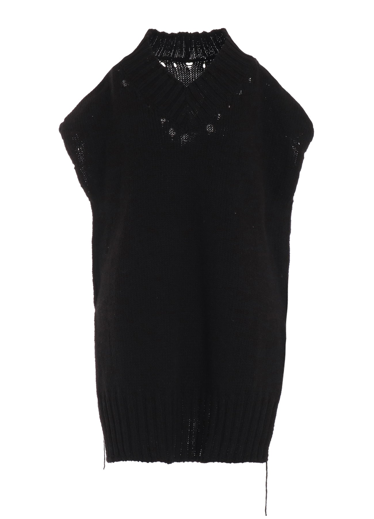 Broad Stitch Jersey Linking Vest for Women - Comfortable & Stylish Knit Sweater for Layering in Fall & Winter
