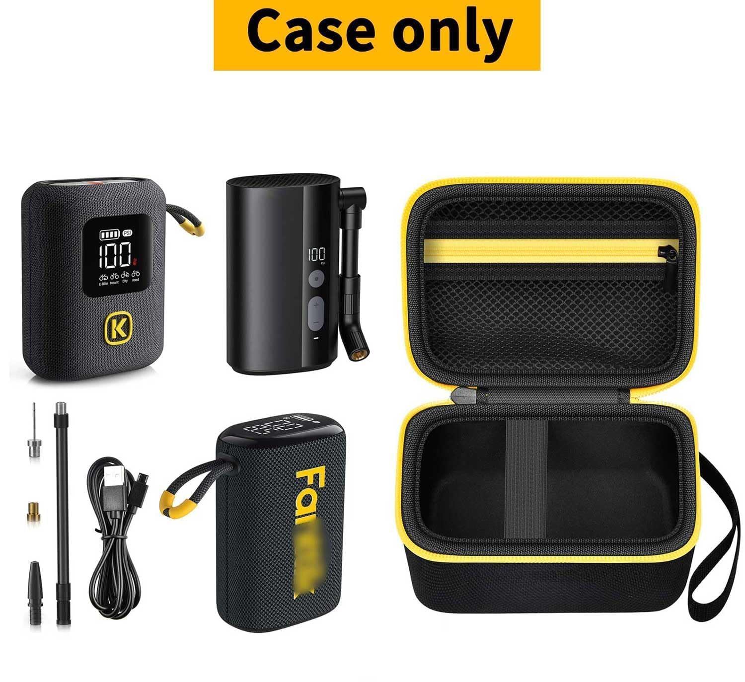 Fanttik X8/X9 Bike Pump Case - Portable Tire Inflator Storage Holder for Cycling & Travel Accessories