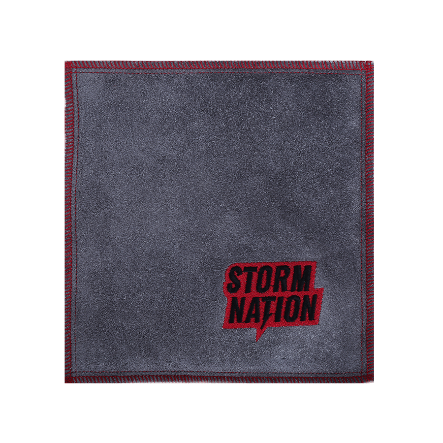 Storm Nation Shammy Red - Super Absorbent Microfiber Car Cleaning Cloth for Cars, Windows, and Household Use - Quick Drying & Streak-Free