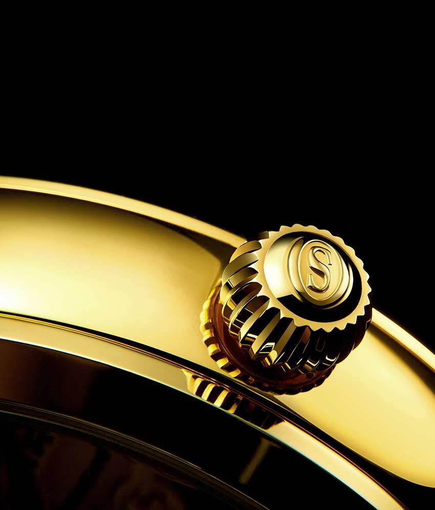 Anatol 3924 Automatic 47mm Skeleton Watch for Men - Luxury Stainless Steel Mechanical Timepiece - Perfect for Business, Formal Events & Daily Wear