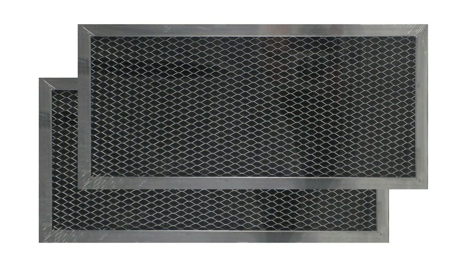 Whirlpool AP3115349 Replacement Microwave Hood Charcoal Carbon Filter (2-Pack) – Compatible with Various Whirlpool Models – Eliminates Odors & Improves Air Quality for Kitchen & Home Use