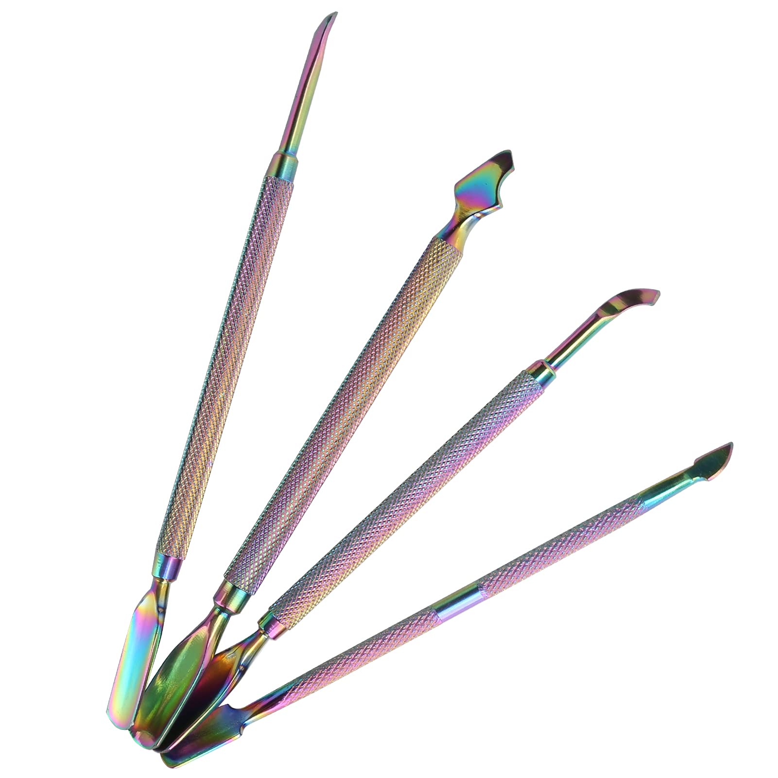 Premium Cuticle Pusher - Stainless Steel Nail Tool for Professional Manicures & Pedicures | Safe, Durable & Eco-Friendly | Perfect for Nail Salons, Home Care & Travel Grooming Kits
