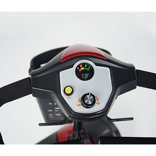EV Rider MiniRider Lite 4 Wheel Mobility Scooter - Compact Electric Scooter for Adults & Seniors - Lightweight Foldable Travel Scooter with Long Battery Life - Perfect for Shopping, Travel & Indoor/Outdoor Use