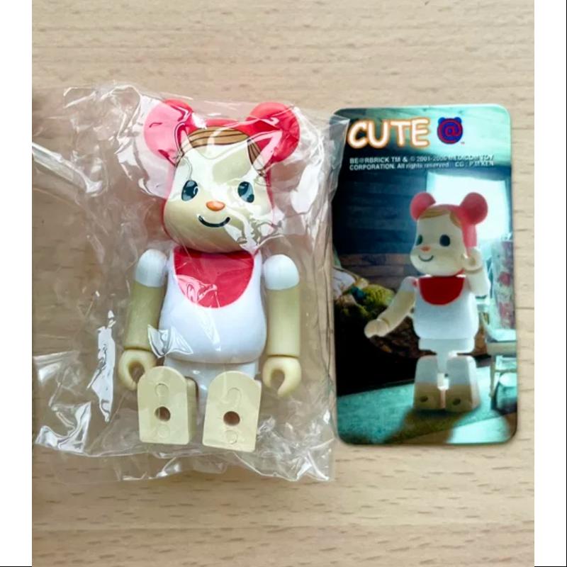 Bearbrick Series 13 CUTE Red Riding Hood 100% Collectible Vinyl Art Toy - Perfect for Anime Fans, Home Decor & Gift Giving