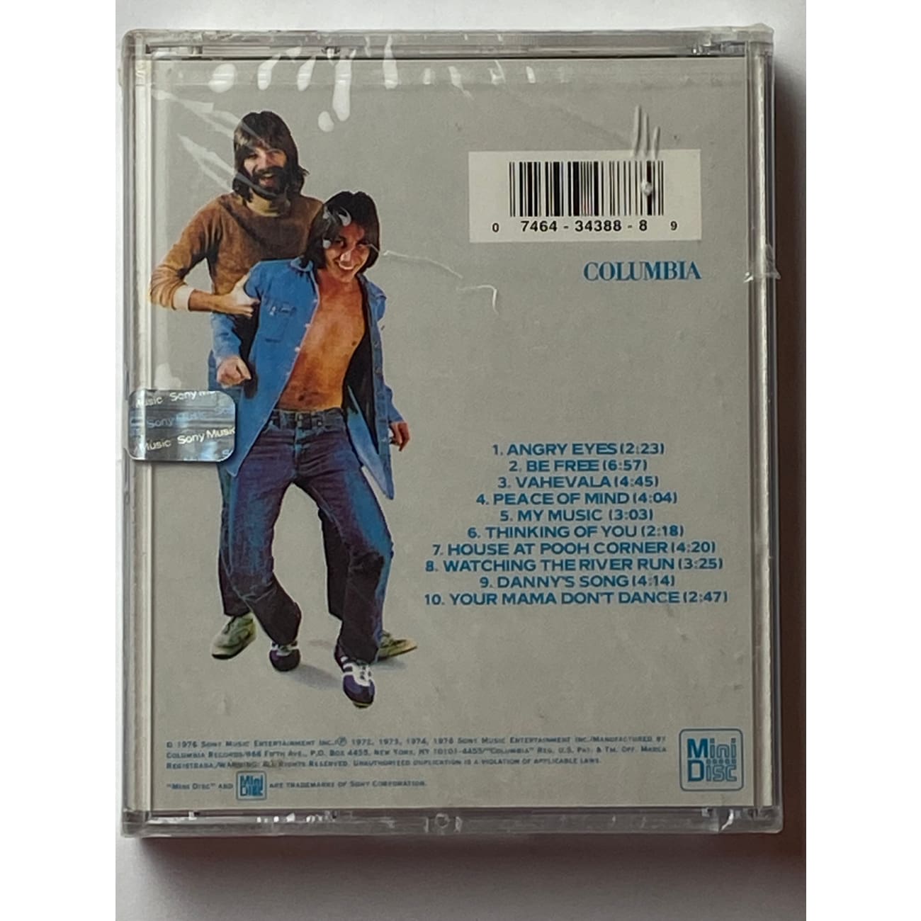 Loggins & Messina The Best of Friends Sealed 90s MiniDisc - Vintage Music Collectible for Audiophiles & MD Enthusiasts - Perfect for Retro Music Playback & Collection Display