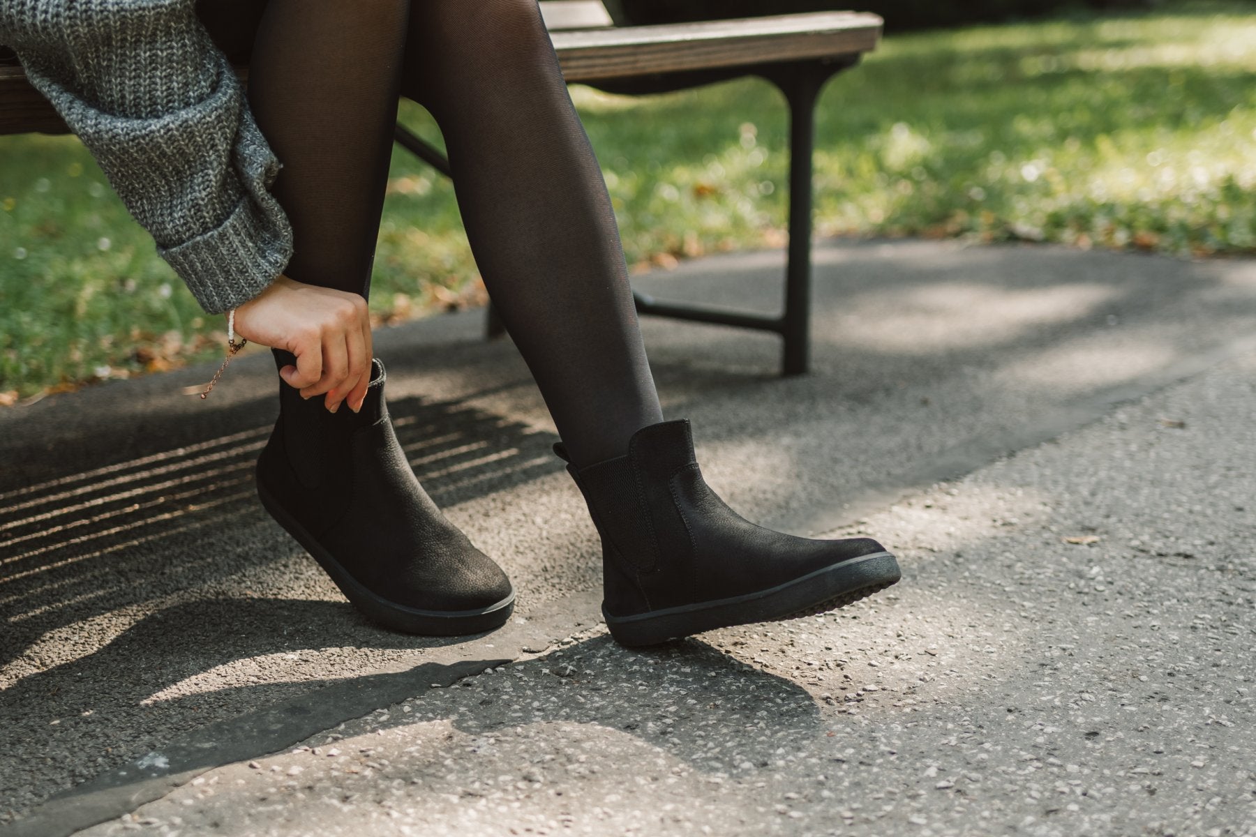 Barefoot Boots Be Lenka Entice Neo - Waterproof & Comfortable Minimalist Shoes for Men & Women | Perfect for Hiking, Travel & Everyday Wear (Matt Black)