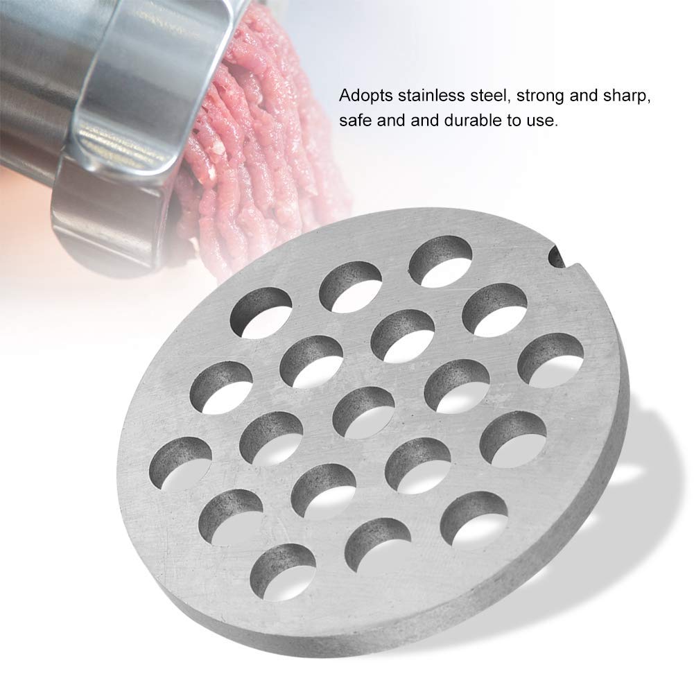 Premium 5/7/8mm Alloy Steel Meat Grinder Plate Disc - Heavy Duty Mincer Attachment for KitchenAid & Stand Mixers - Perfect for Sausage, Burgers & Homemade Pet Food