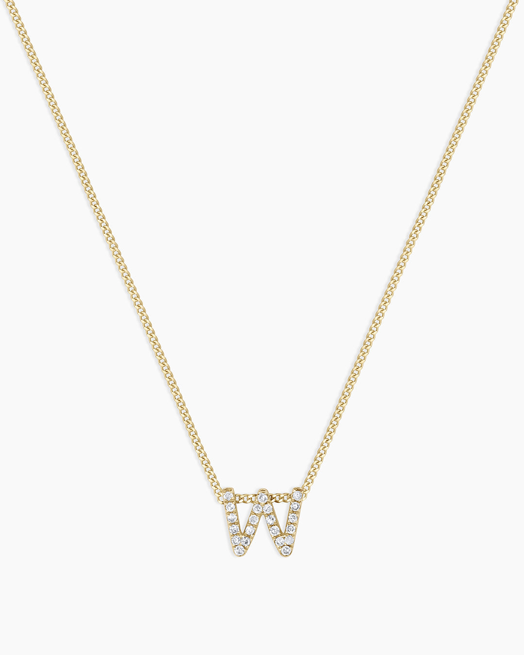 Diamond Alphabet Necklace - Personalized Initial Pendant Jewelry for Women - Perfect Gift for Birthday, Anniversary & Valentine's Day