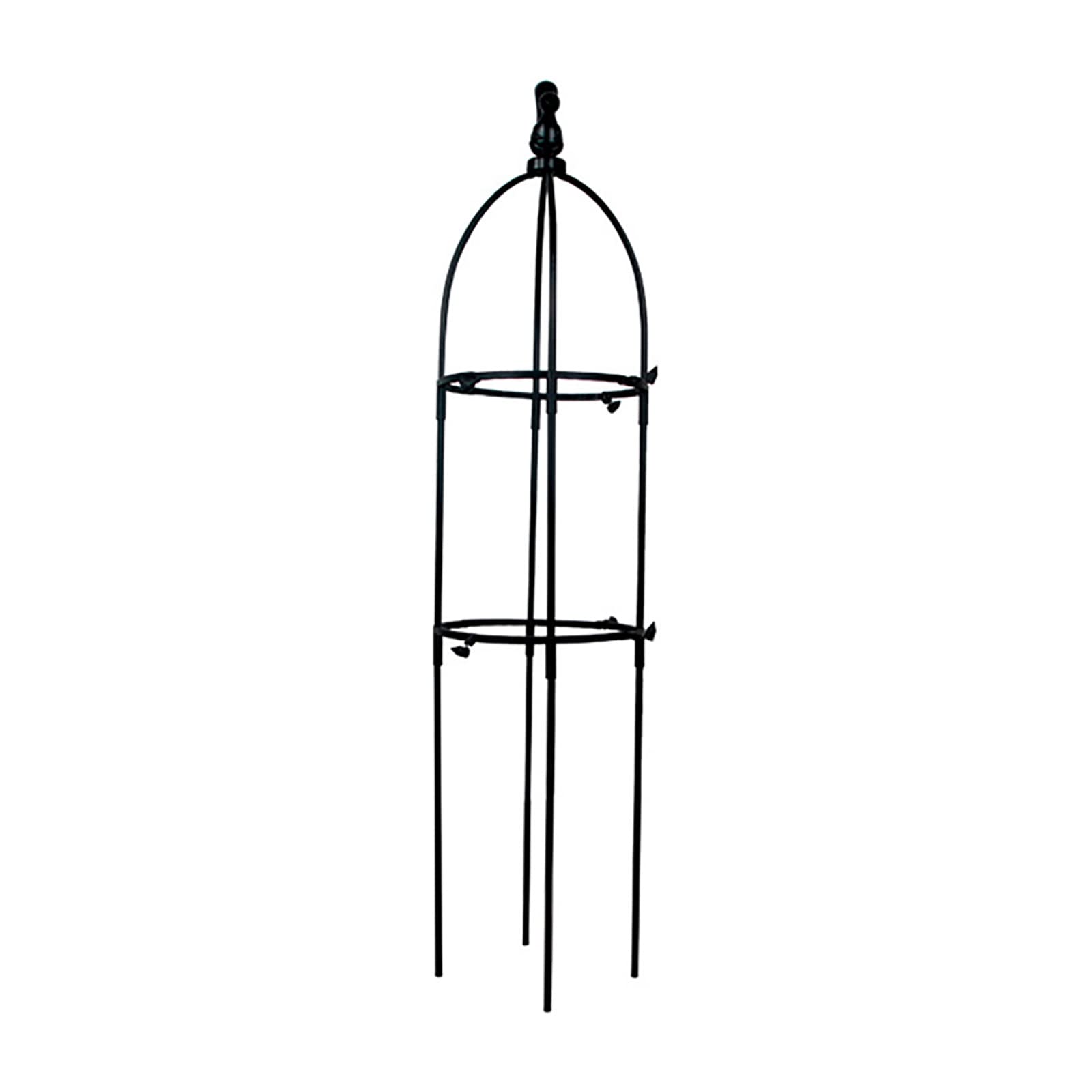 Lightweight Tower Garden Trellis Obelisk - Climbing Plant Support for Indoor Potted Plants, Vines & Flowers | Decorative Plant Climbing Holder Rack | Perfect for Home Gardening, Balcony Decor, and Vertical Gardens