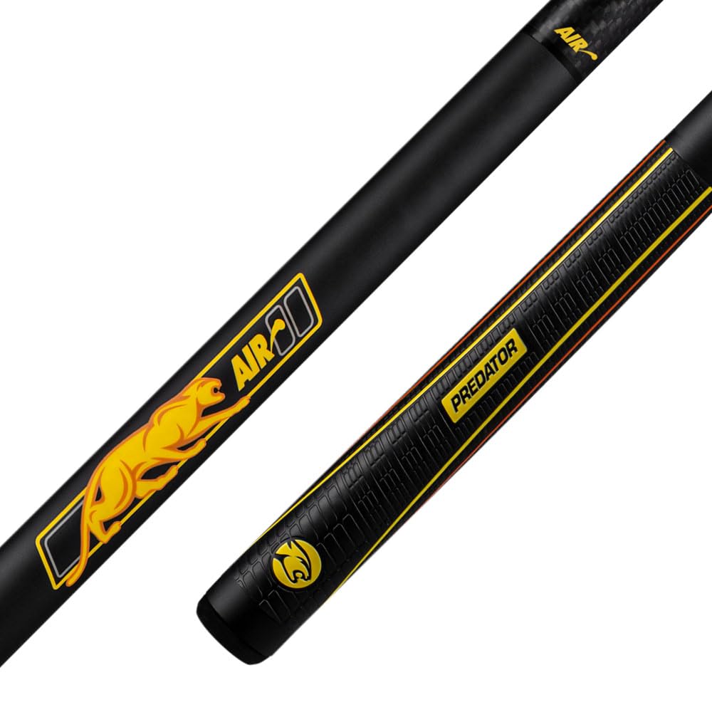 PREDATOR Air II Jump Cue - High Performance 3-Piece Pool Jump Stick for Professional Players - 40