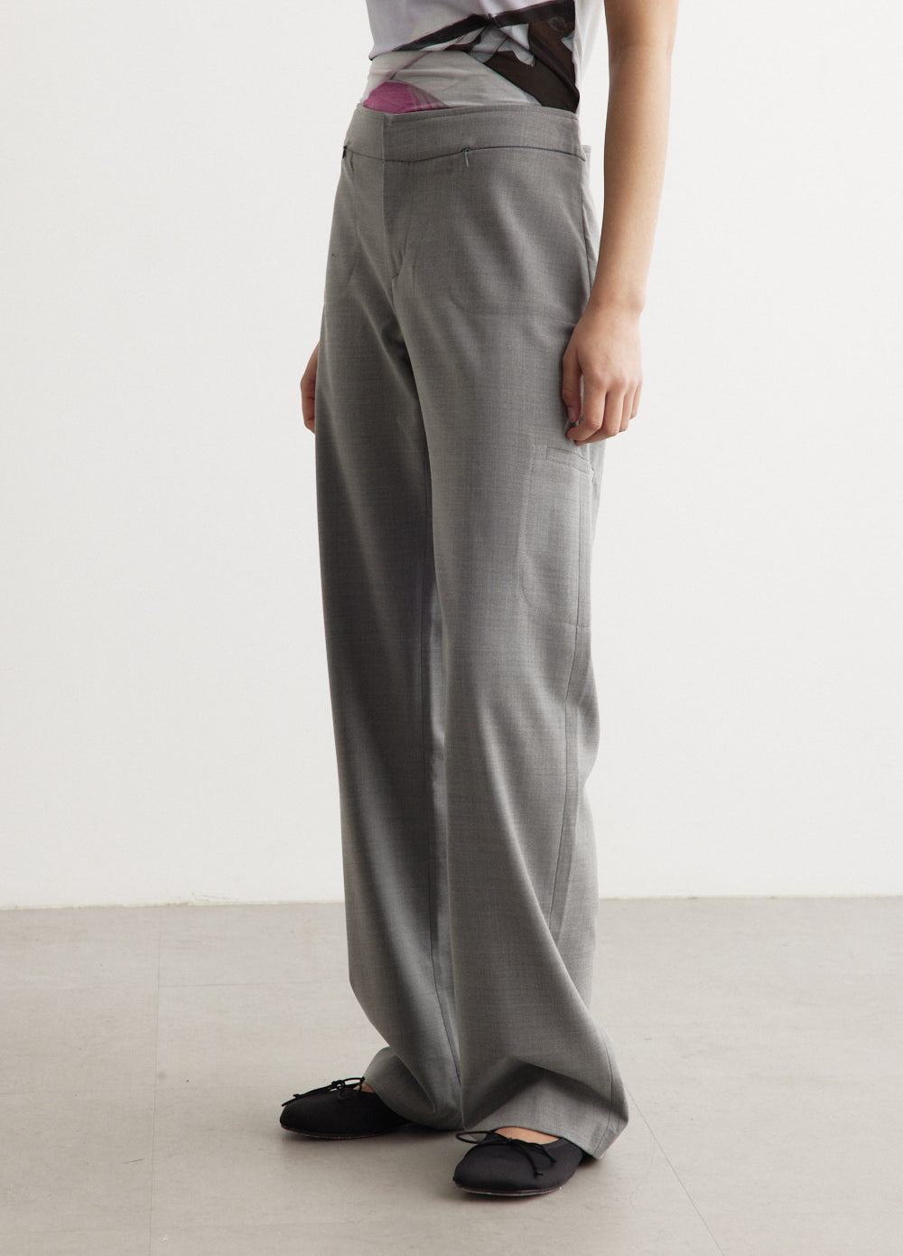 Baozi Pant Mid Grey 203 - Stylish and Comfortable Men's Casual Pants for Everyday Wear | Perfect for Office, Travel, and Relaxation
