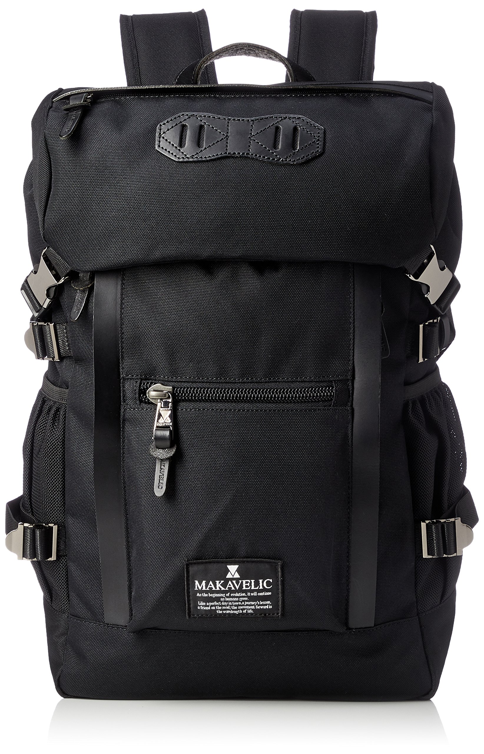 MAKAVELIC Men's Laptop Backpack for 13 Inch MacBook Pro/Air - Water Resistant Business Travel Backpack with USB Charging Port - Perfect for Work, School & Commuting (Black)