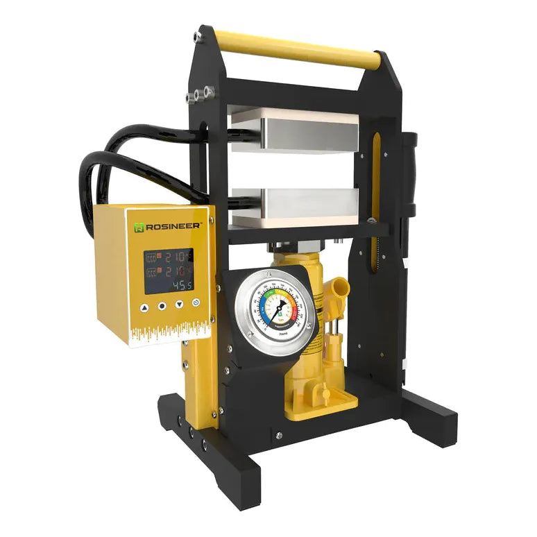 Rosineer Mighty 10 - 10 Ton Manual Rosin Press Machine for Home & Commercial Use - Perfect for Extracting Essential Oils, CBD, and Rosin from Hemp, Flowers & Herbs