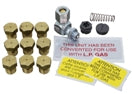 Natural Gas to LP Conversion Kit for General Pilot & Honeywell Valves - Compatible with GF14, GF40, MJ35, NRE #051312 - Perfect for Gas Grill, Fireplace & Appliance Fuel Conversion