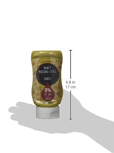 Callowfit Honey Mustard Sauce 300ml - Premium Gourmet Condiment for Sandwiches, Salads, Burgers & Dipping | Gluten-Free & Vegan Friendly