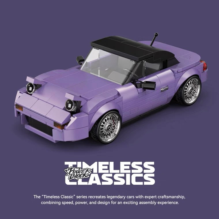 Power Block Timeless Classics Car - Durable Die-Cast Metal Toy Car Collection for Kids & Collectors | Perfect for Playtime, Display & Gifts