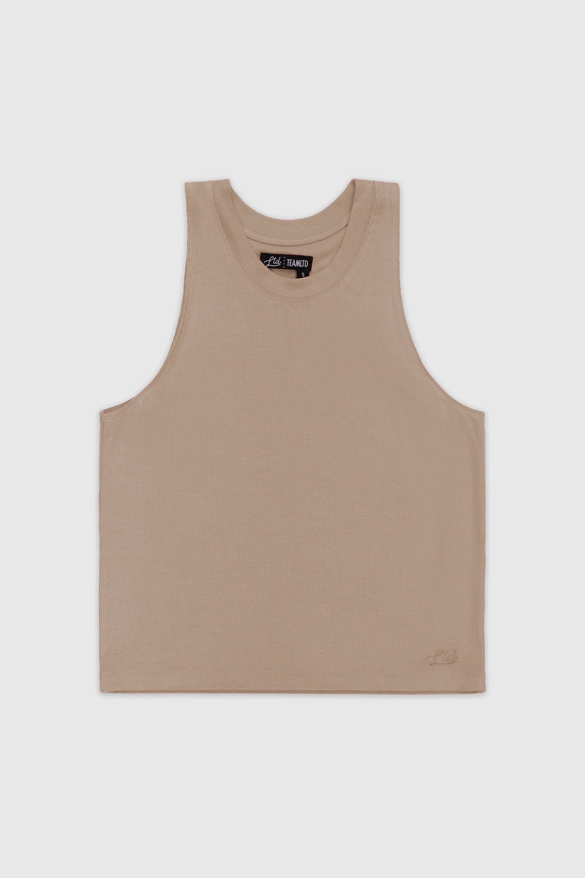 Women's Ribbed Tank Top in Pink - Soft Stretchy Fitted Camisole for Casual Wear, Layering & Summer Outfits