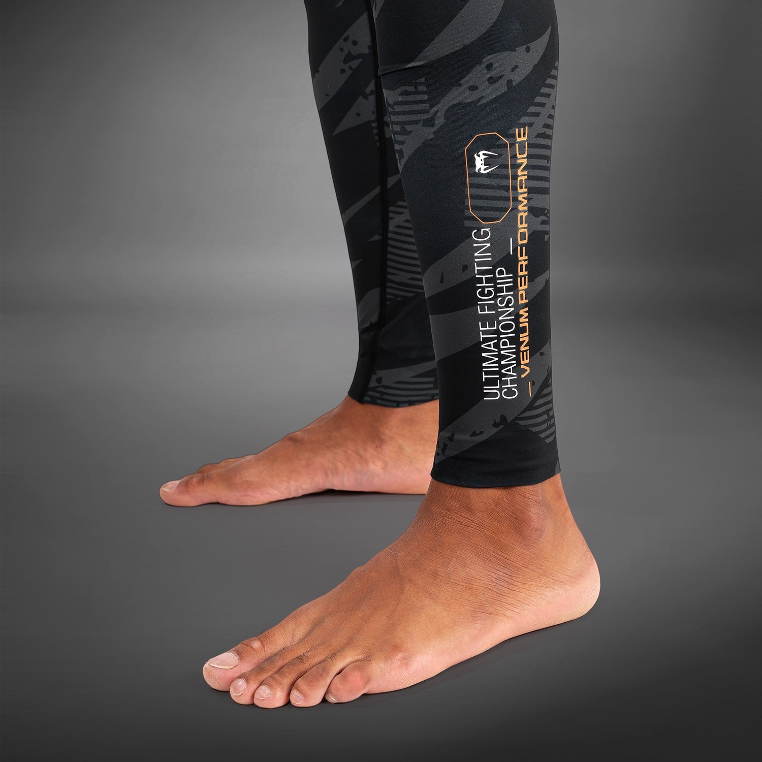 Venum UFC Adrenaline Fight Week Performance Men's Compression Tights - Urban Camo Print for MMA Training & Gym Workouts