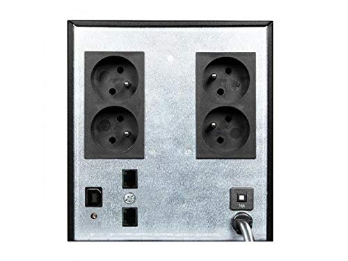 Ever UPS Sinline 1600 USB HID - Reliable Uninterruptible Power Supply for Computers & Routers - Perfect for Home Office & Gaming Setup