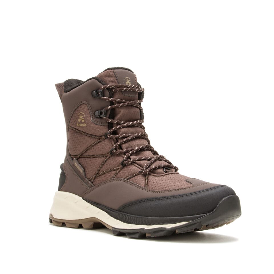 Men's Trek Ice Hiking Boots - Waterproof & Insulated Winter Boots for Snow Trekking, Mountain Climbing & Outdoor Adventures