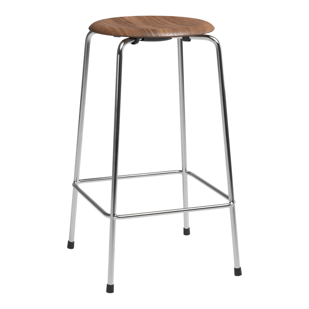Premium High Dot Bar Stool with 4 Legs - Modern Kitchen & Bar Counter Stool for Home, Restaurant, and Cafe Use