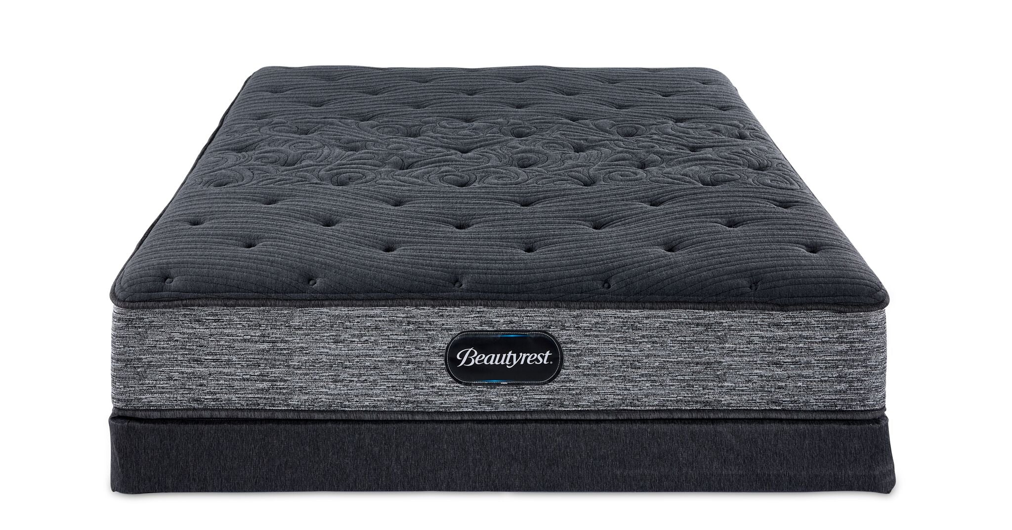 Beautyrest Countess Tight Top Firm Twin Mattress & Low Profile Box Spring Set - Perfect for Guest Rooms, Kids' Beds & Small Spaces