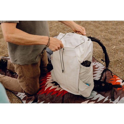 Peak Design 45L Outdoor Backpack - Waterproof Hiking Backpack for Travel & Camping - Durable Cloud Gray Backpack for Men & Women - Perfect for Adventure, Commuting & Daily Use