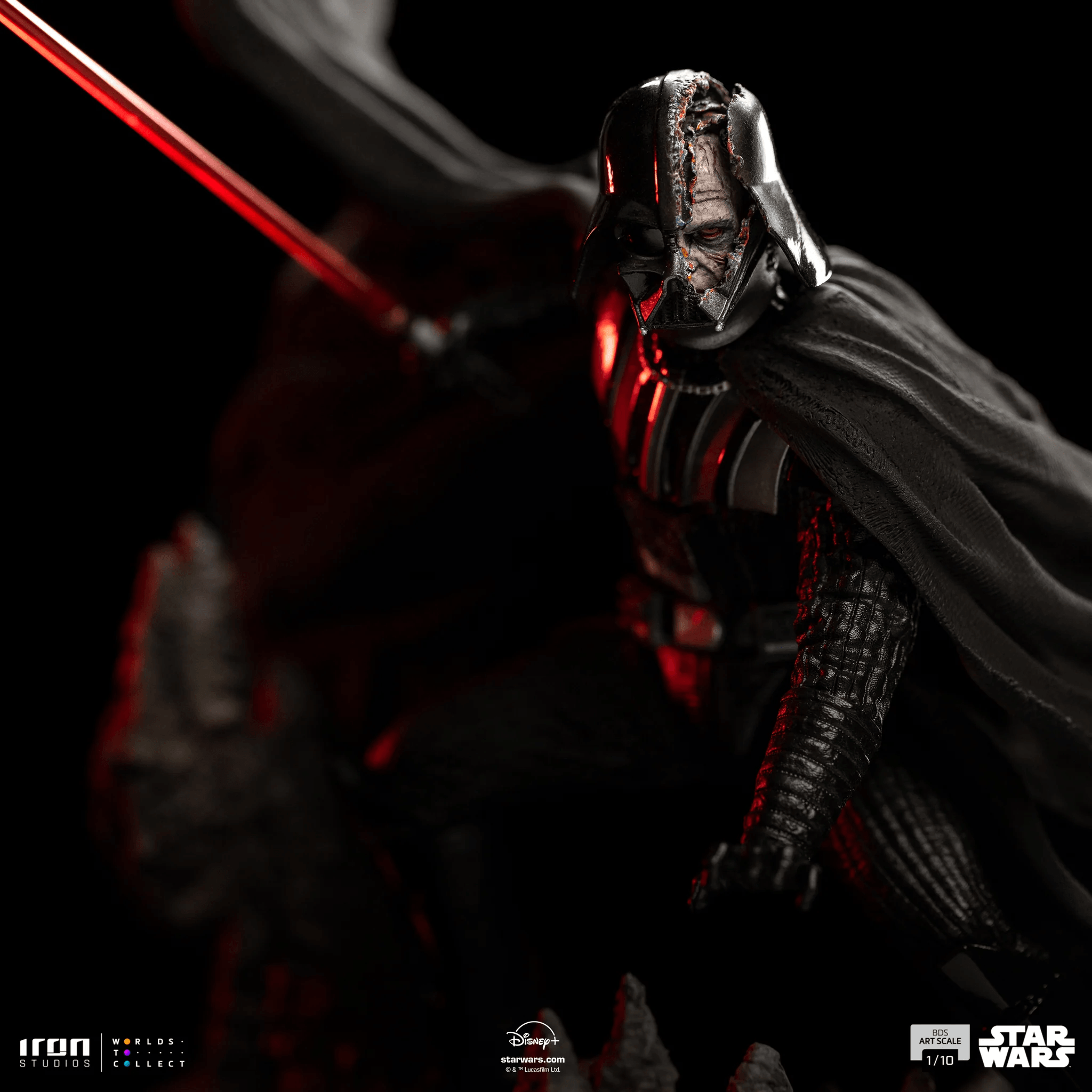 Iron Studios Star Wars Darth Vader Art Scale 1/10 Statue - Premium Collectible Figure for Display & Home Decor
