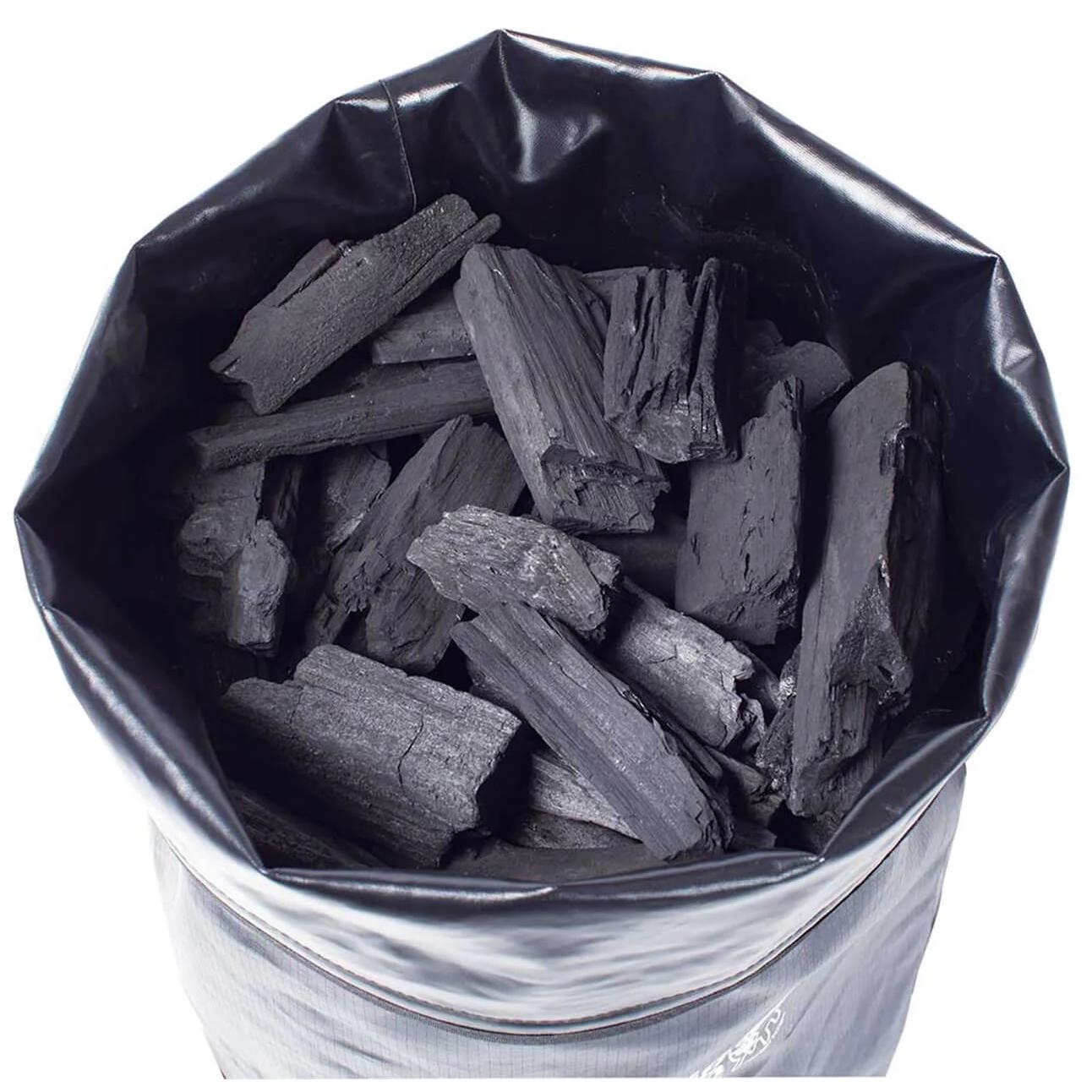Big Green Egg Charcoal Storage Bag - Large Capacity Charcoal Holder for Kamado Grills - Perfect for Outdoor BBQ, Camping & Backyard Cooking