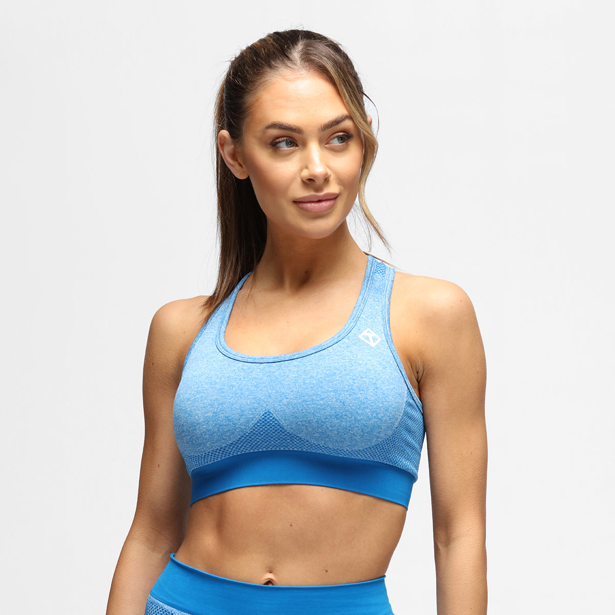 Sapphire Seamless Bra - Wireless Comfort Bras for Women, Soft Support Everyday T-Shirt Bra - Perfect for Yoga, Workout & Lounge Wear