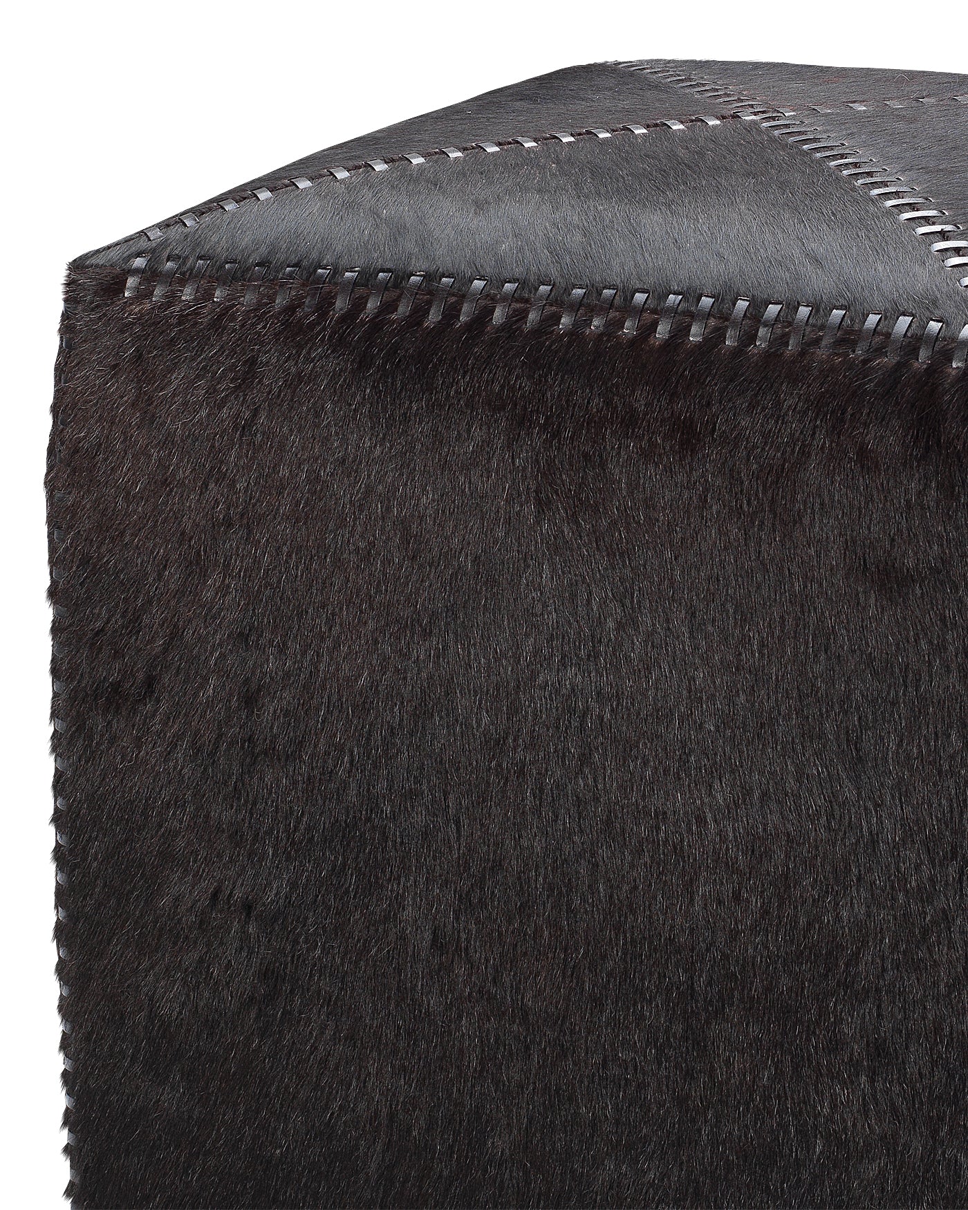 Compact Espresso Ottoman Footrest - Perfect for Living Room, Bedroom & Office Comfort