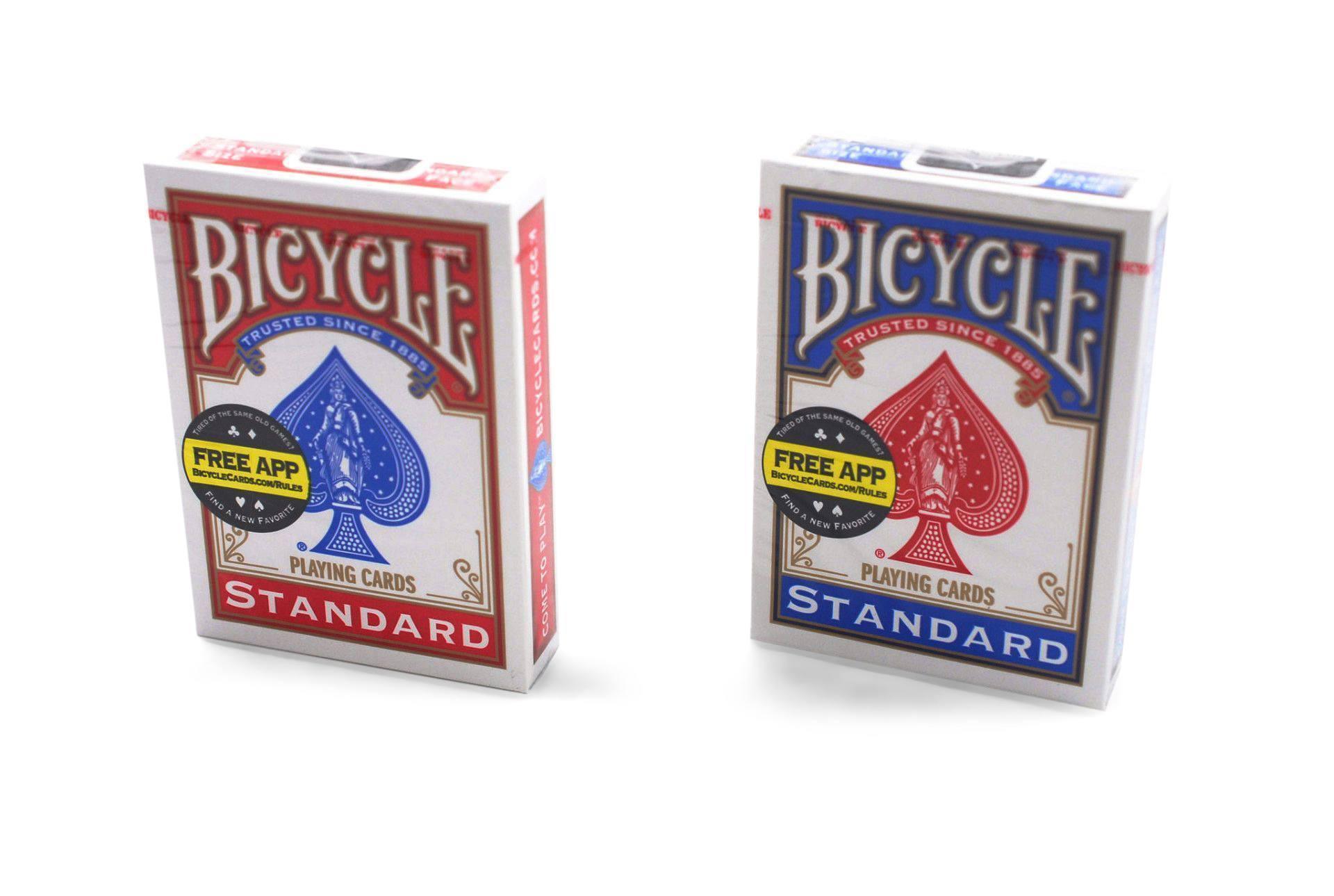 Bicycle® Standard Playing Cards - Premium Quality Poker Cards for Magic Tricks, Card Games, and Casino Night Entertainment