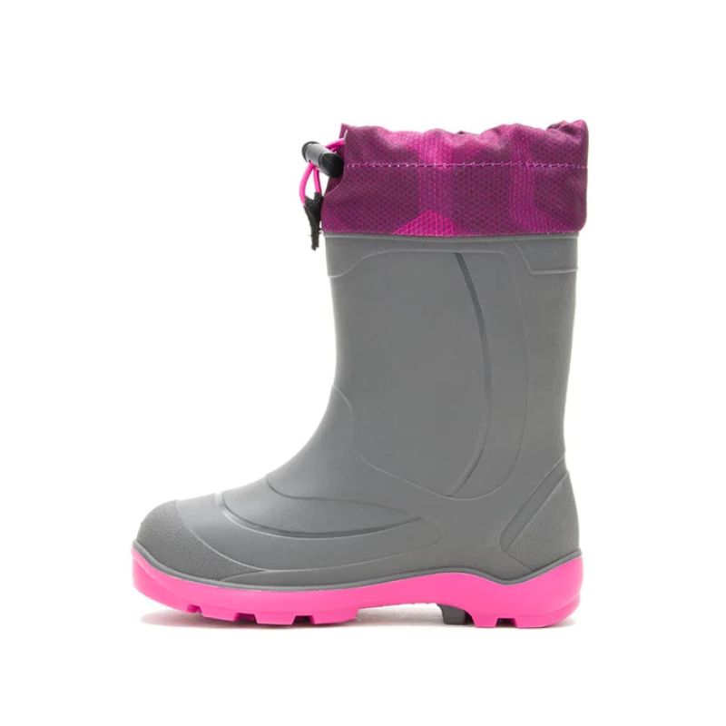 Girls Snowbuster 2 - Winter Snow Boots for Kids, Waterproof & Warm Cold Weather Shoes - Perfect for Snow Play, Sledding, and Outdoor Winter Activities