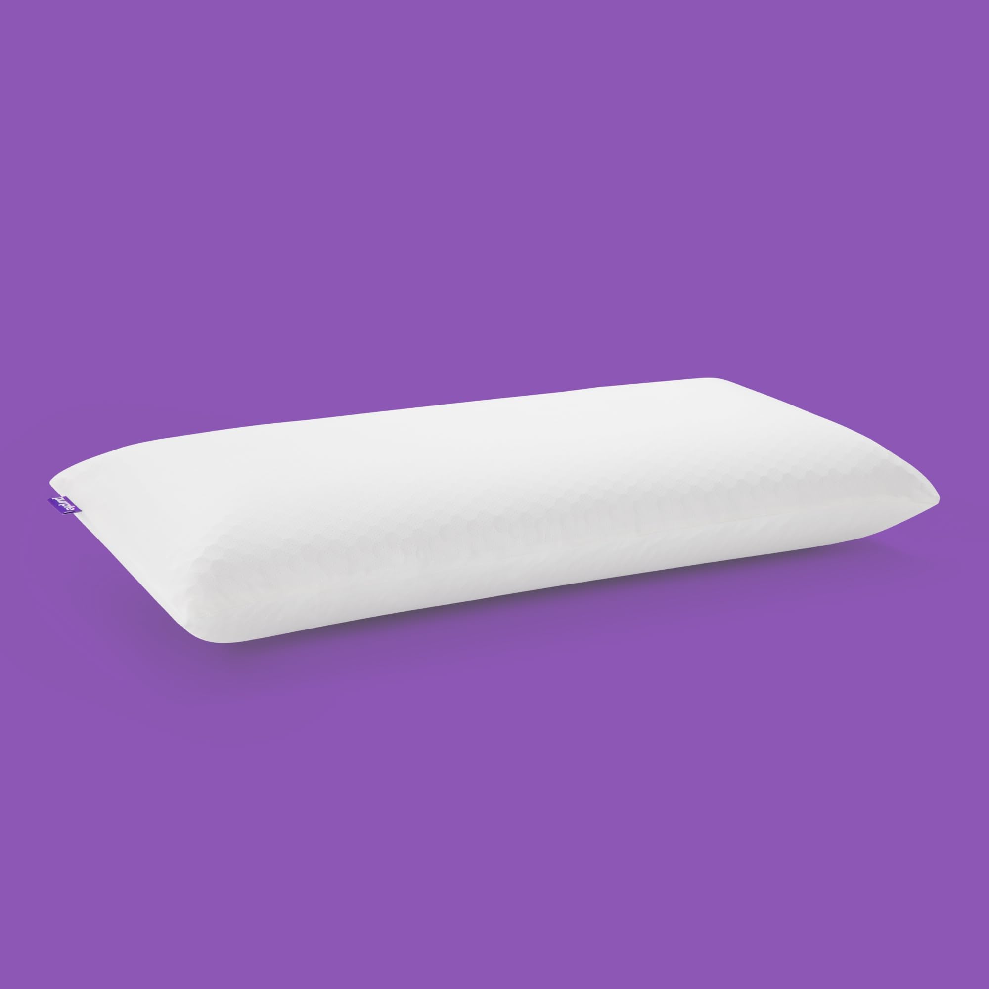 Purple Harmony Pillow King Size Medium - Best Cooling Pillow with 360° Hex Grid & Talalay Latex Core for Pressure Relief - Breathable & Hypoallergenic for Side, Back & Stomach Sleepers - Perfect for Hot Sleepers & Neck Pain Relief