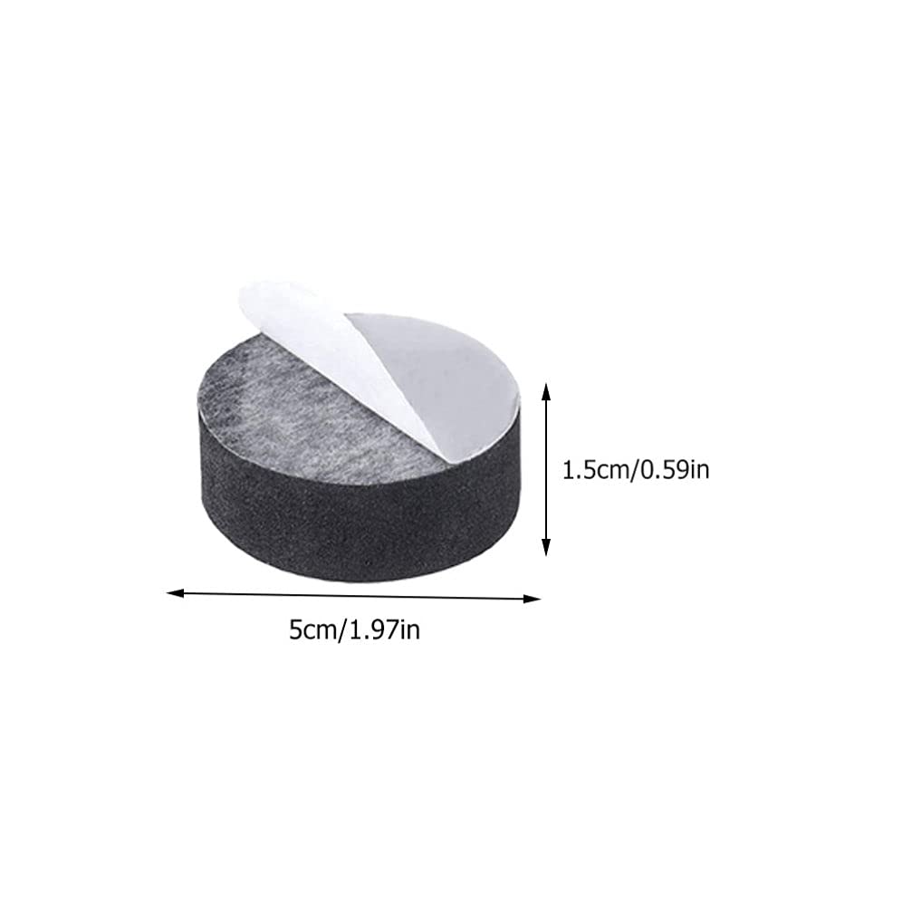 DOITOOL 48-Pack EVA Flower Pot Pads - Round Plant Pot Risers for Indoor Houseplants, Container Feet & Mats - Protects Floors & Tables from Water Damage (Ideal for Home, Office, Balcony & Garden Use)