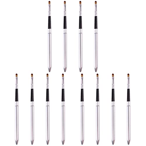 FRCOLOR 3pcs Gloss Applicator Brush Set - Portable for Eye & Lip Makeup