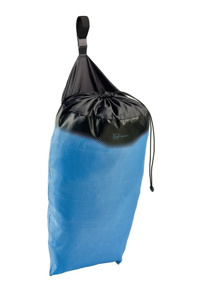 Go Travel Laundry Bag - Waterproof & Foldable Dirty Clothes Organizer for Camping, Gym, College Dorm - Portable Wash Bag for Travel Accessories