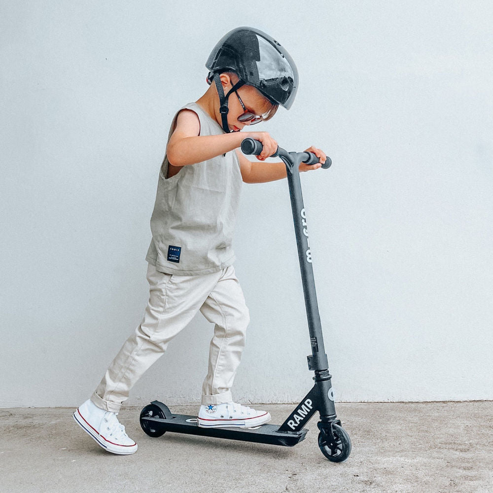 Best Micro Ramp Scooter for Kids & Adults - Lightweight & Durable Freestyle Scooter for Skate Parks, Backyard Tricks & Street Riding