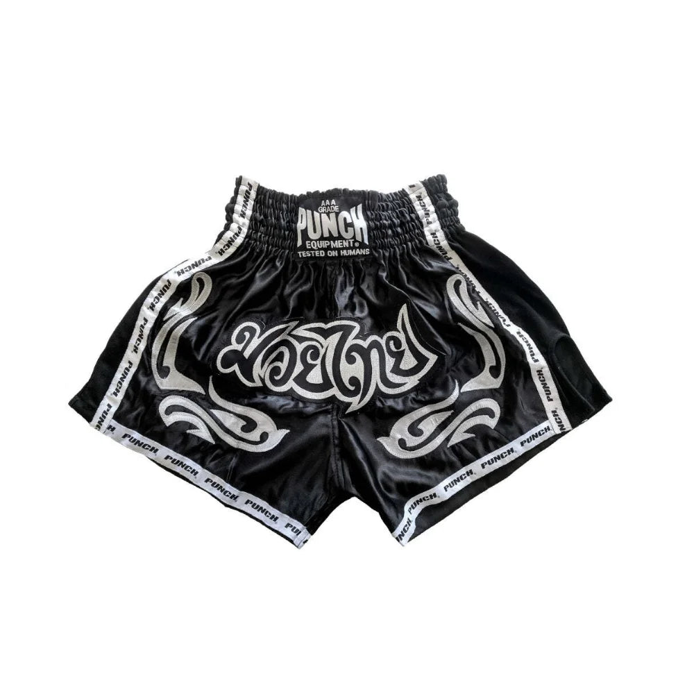 THAI SHORTS for Men - Premium Cotton Muay Thai Training Shorts - Perfect for MMA, Boxing & Martial Arts Workouts