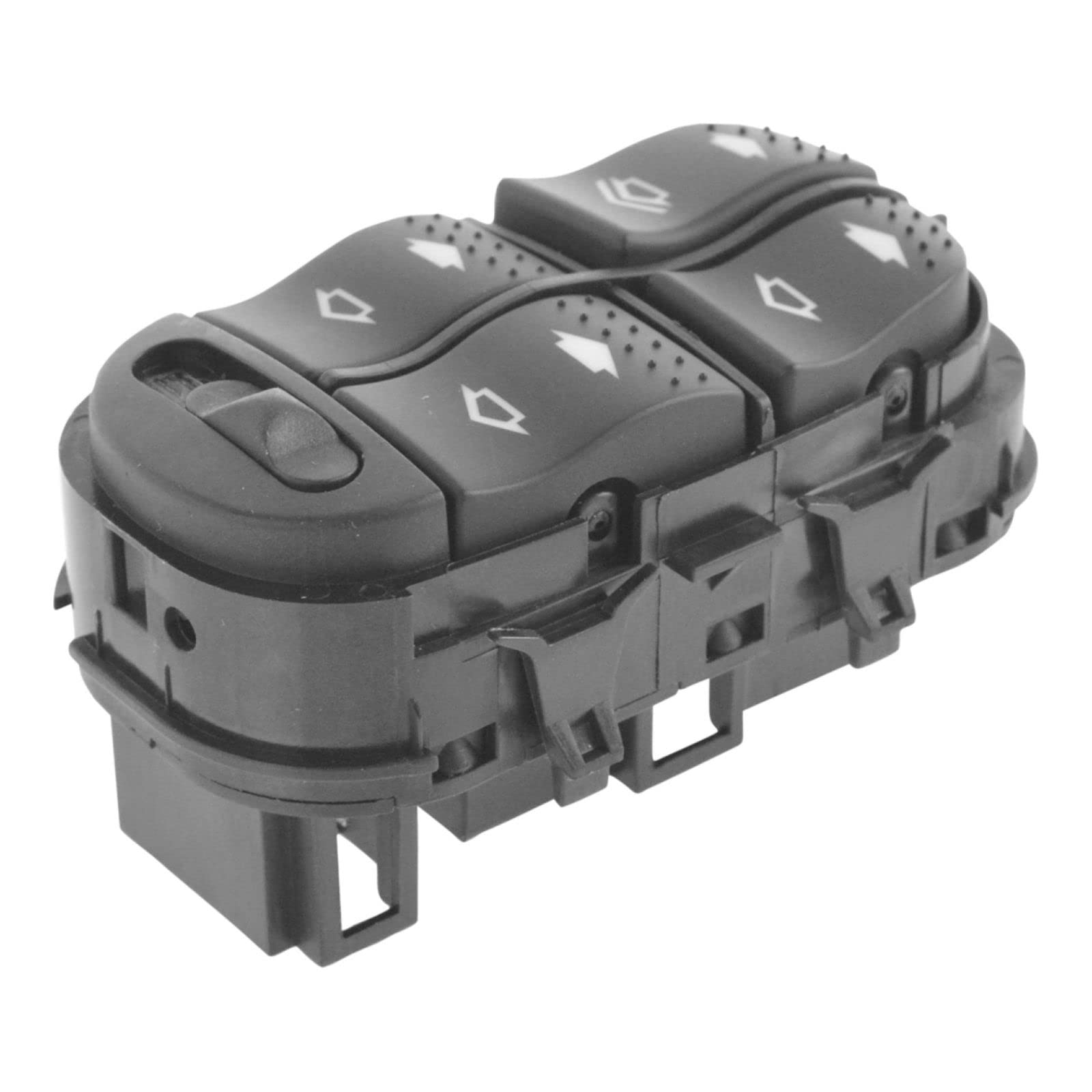 Power Window & Door Lock Switch - Driver Side Front Compatible with 2000-2007 Ford Focus | Replacement Auto Part for Smooth Window Operation & Central Locking System