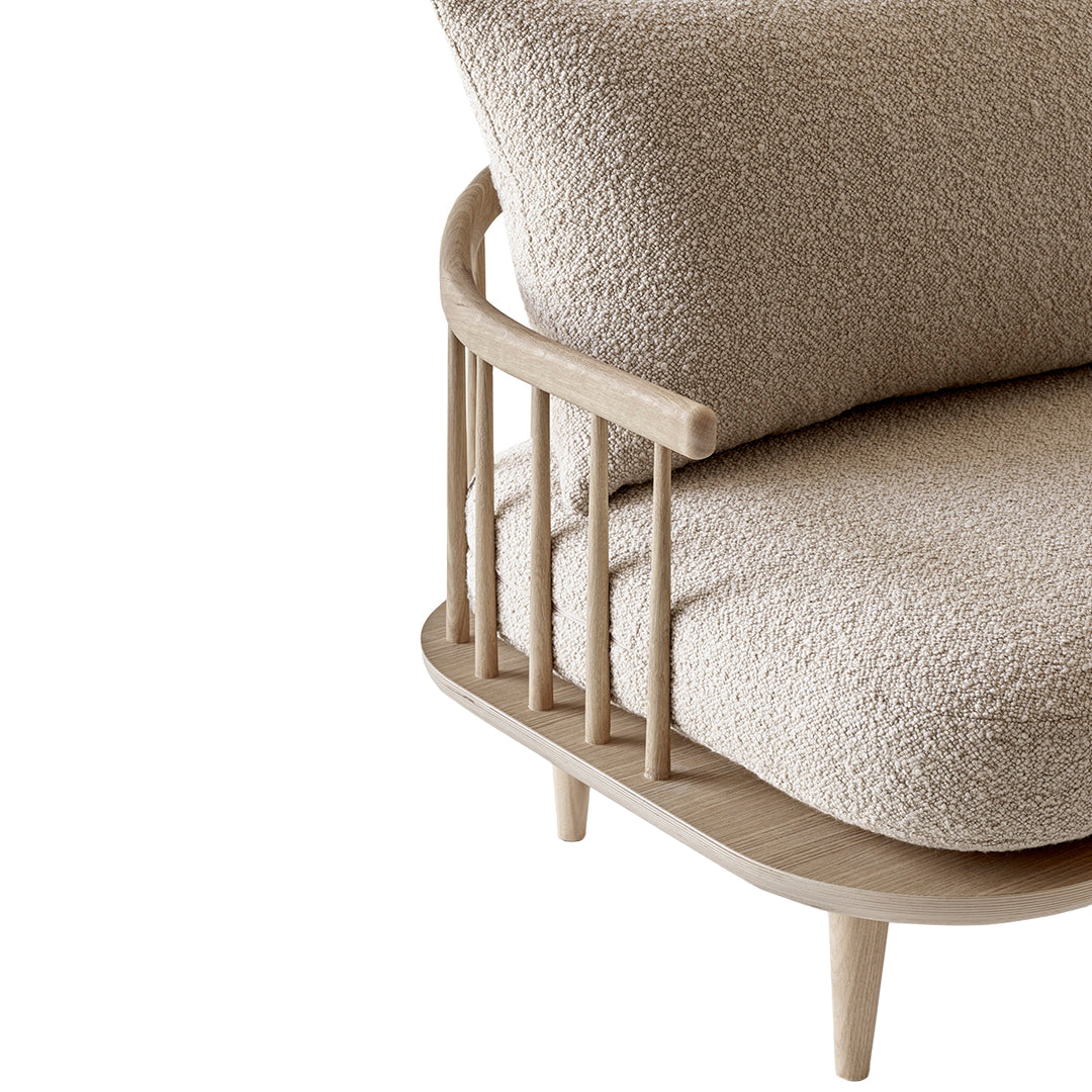 FLY SC2 2-Seater Sofa - Modern Loveseat for Small Spaces | Perfect for Living Room, Apartment & Office Waiting Area